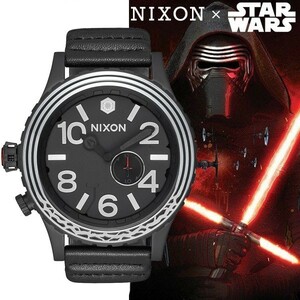 *NIXON/ Nixon THE 51-30 Cairo Len KYLO REN STAR WARS Star Wars leather men's lady's starwars clock A1063SW-2444