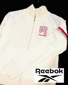  с биркой есть перевод Reebok Reebok полный Zip футболка слоновая кость размер M 5,900 иен ( без налогов )