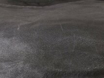ジョルジョアルマーニ Giorgio Armani シープ柔か　ショルダーバッグ【M's(Msize)/26万円/自然光沢黒/SAランク】e3A00_画像9
