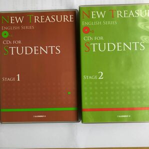 NEW TREASURE ENGLISH SERIES CDs STUDENTS STAGE1 STAGE2 [Audio CD]