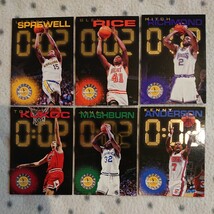 HOOPS 1995 ☆ BUZZER BEATER 6枚セット ☆ LATRELL SPREWELL GLEN RICE MITCH RICHMOND TONI KUKOC JAMAL MASHBURN KENNY ANDERSON ☆ NBA_画像1