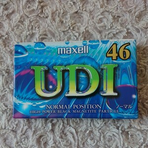 カセットテープ maxell UDⅠ 46 ☆ 未使用 ☆ マクセル ノーマルポジション 46分