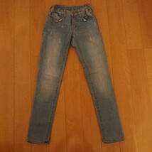 【USED】 ZARA GIRL ジーンズ 140㎝ ☆ ザラ ガール ジーパン デニム JEANS DENIM_画像1