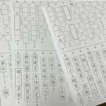 54小学５年生　漢字プリント　中学受験　漢検　ことわざ 　慣用句　ドリル　ワーク　言葉ナビ　サピックス_画像6