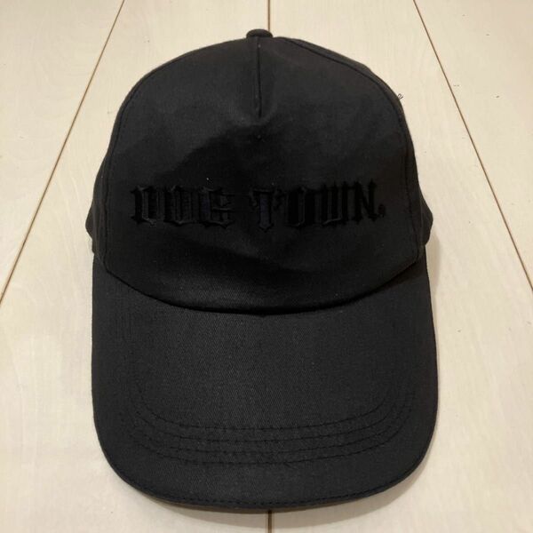 dog town logo cap 黒龍 black