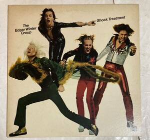 LP 74年 国内盤 The Edgar Winter Group - Shock Treatment エドガー・ウィンター 恐怖のショック療法 ECPM-66