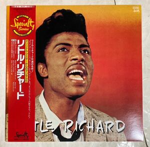 美盤 LP 87年 国内盤 帯 インサート付 Little Richard リトル・リチャード UPS-686-S