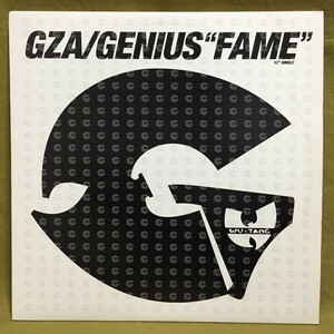GZA / Genius - Fame 【US ORIGINAL 12inch】 Wu-Tang Clan