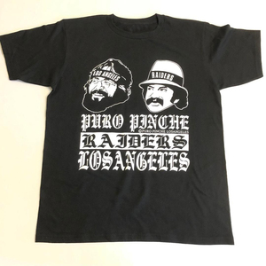 ◎PURO PINCHE LOSANGELES サイズ：L　ブラック 半袖 Tシャツ プロピンチェロサンゼルス ＃LA ローライダー レイダース チーチアンドチョン