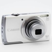 Canon キヤノン デジタルカメラ PowerShot A3500 IS(シルバー) 広角28mm 光学5倍ズーム PSA3500IS(SL) #8061_画像6