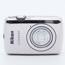 Nikon ニコン デジタルカメラ COOLPIX S01 超小型ボディ ミラーシルバー S01SL #8266_画像1