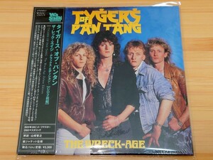 【国内盤 紙ジャケ 2CD 新品同様 未開封】TYGERS OF PAN TANG◆ザ・レック・エイジ−デラックス・エディション−特典のCDシングル付