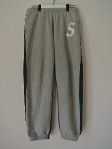 Supreme◆21AW/S Logo Split Sweatpant/パンツ/M/コットン/GRY/