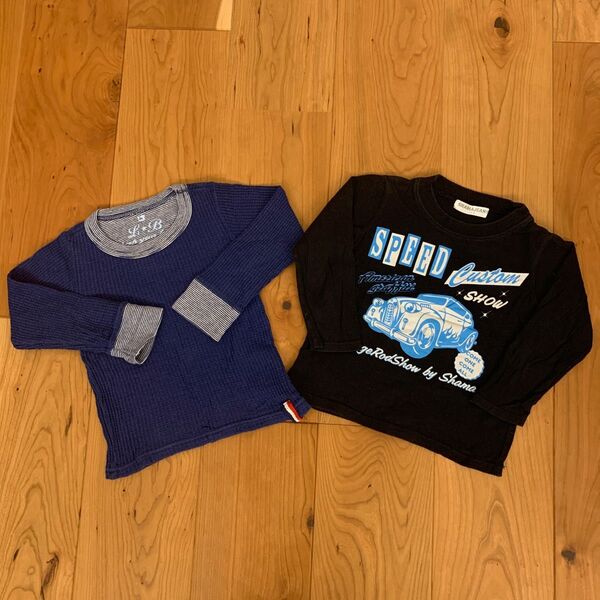 【100サイズ】ロンT 長袖Tシャツ × 2点
