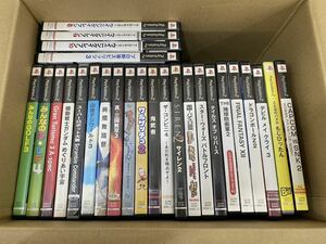 R3J099◆ プレイステーション2 PS2 ソフト まとめ売り 合計26点