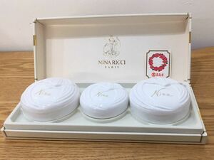 MW10200◆新古品◆ ニナリッチ NINA RICCI ニナ Nina ソープ 化粧石けん 50g×1個 100g×2個 合計3個セット ケース付