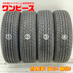 中古タイヤ 4本セット 155/65R13 73S ヨコハマ S306 夏 サマー 155/65/13 アルト/ミラ ジーノ b4618