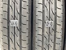 中古タイヤ 4本セット 145/80R13 75S ブリヂストン NEXTRY 夏 サマー 145/80/13 MRワゴン/N-BOX b4552_画像3