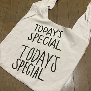 Today's SPECIAL トゥデイズスペシャル　エコバッグ 大　マルシェバッグ