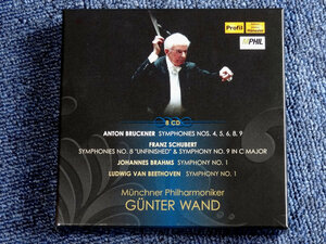 8CD　ギュンター・ヴァント　ミュンヘン・フィル　ブルックナー、シューベルト、ベートヴェン、ブラームス　未使用　既に廃盤