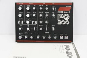 Roland ローランド PG-200Y シンセサイザー用プログラマー J X-3P適合 マニュアルあり Y20778146 ジャンク