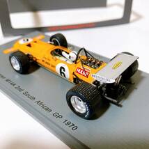 スパーク マクラーレン M14A 南アフリカGP #6 1970 1/43【Spark McLaren Denny Hulme】_画像6