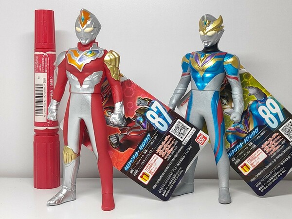 ウルトラヒーロー ウルトラマンデッカー 87 ストロングタイプ 89ダイナミックタイプ 新品★