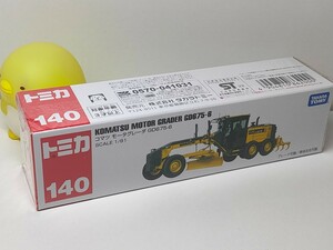 【廃版】140 コマツ モータグレーダ GD675-6 新品未開封★