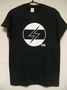 即決★新品バンドＴシャツ★スロッビング・グリッスル★THROBBING GRISTLE★ブラックボディ×ホワイトプリント★S/M/L/XLサイズ対応可能