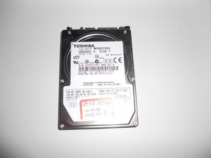 ●2.5 SATA HDD 80GB Win10入り●