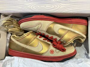 2007 NIKE DUNK LOW PRO SB MONEY CAT US9 新品 304292-771