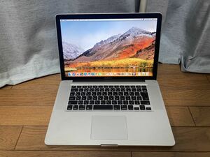 23-0212A ジャンク MacBook Pro (15-inch, Late 2010) Core i5 2.4GHz メモリ 8GB SSD 250GB