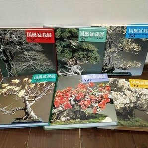 【即決】国風盆栽展 46回～61回 16冊の画像3