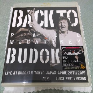 ポール・マッカートニー/BACK TO BUDOKAN ブルーレイR クローズショットバージョン 状態良好