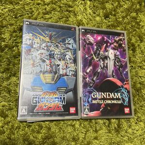 PSP ガンダム バトルクロニクル、機動戦士ガンダム ガンダムVSガンダム 訳あり