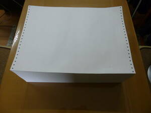  dot printer paper DOS version 15×11 white paper foam approximately 1000 sheets long-term keeping goods 