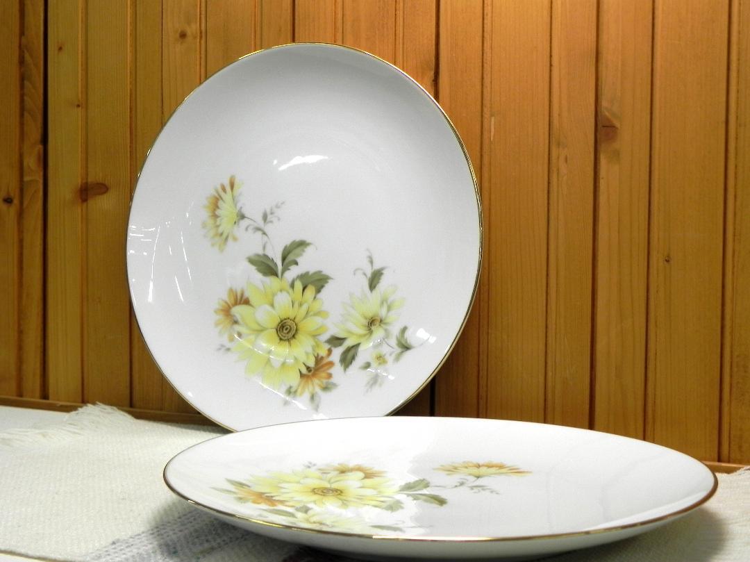 オールドノリタケ　飾り皿　27cm　フルーツ　陶器　昭和レトロ　食器　飾皿　古物 古いノリタケのフルーツ柄のプレート 23cm | 昭和レトロ