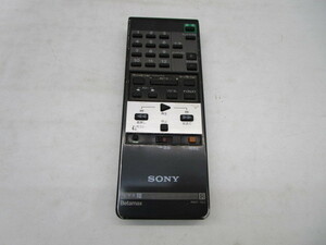 ★岩1268 SONY ソニー RMT-153 Betamax ビデオ用 リモコン ベータ βデッキ用 リモコンのみ 映像機器 ジャンク