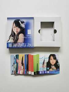 AKB48 峯岸みなみ Official Trading Cards ver.1 カード49枚封入