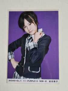 AKB48 前田敦子 AKB48xB.L.T. 11-PURPLE13/506-B 生写真