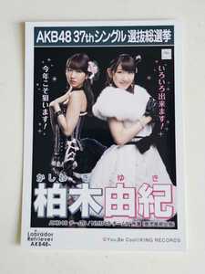 AKB48 柏木由紀 37thシングル選抜総選挙 生写真