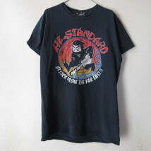 ○Hi-STANDARD ハイスタンダード ハイスタ◆Tシャツ 半袖 バンドTEE バンTEE 音楽 忍者君◆ブラック Sサイズ_画像2