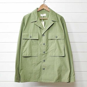 未使用 ケスティンエア LIVERPOOL WORK SHIRT ワークシャツ L オリーブ KESTIN HARE｜23j0309