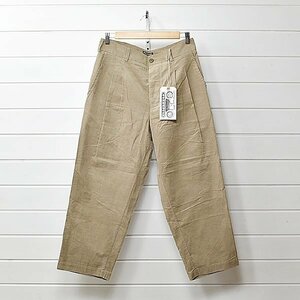 未使用 ワークハウス california summer trouser コーデュロイ パンツ 34 ベージュ WORKHOUSE｜23i2805