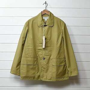 新品 SASSAFRAS gardener tough jacket ササフラス ガーデナー タフ ジャケット khaki M ウィーズポプリン｜23f0255