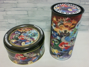 USJ SUPER NINTENDO WORLD スーパー・ニンテンドー・ワールド スーパーマリオ マリオカート お菓子の空き缶セット