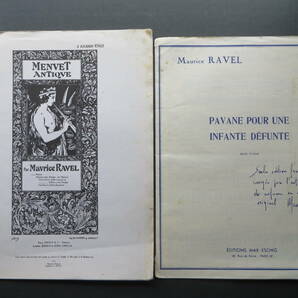 ♪ [ピアノ 楽譜] MENUET ANTIQUE / PAVANE POUR UNE INFANTE DEFUNTE〔古風なメヌエット/亡き王女のためのパヴァーヌ〕M.ラヴェル 作曲 ♪の画像1
