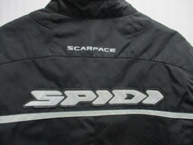 SPIDI　スピーディー　ライナー付きライディングジャケット　メンズM　黒　ライダースジャケット　バイクジャンパー　バイクウエア10241_画像9