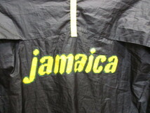 プーマ　サッカージャマイカ代表　メンズナイロンジャンパー　メンズXL LL　黒緑黄　ウインドブレーカー　サッカージャージトップ　10262_画像5