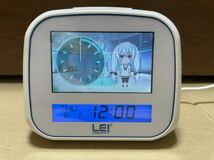 Yupiteru ユピテル 霧島レイ GPS 目覚まし時計 Lei Clock (ホワイト) 元箱有り 動作確認済 中古美品♪_画像3